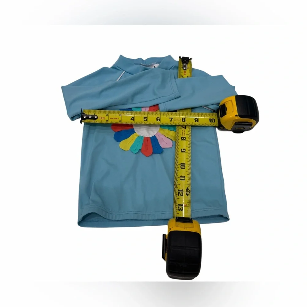 Baby‎ Boden Girl Swim Top Rush Guard Long Sleeve 2-3